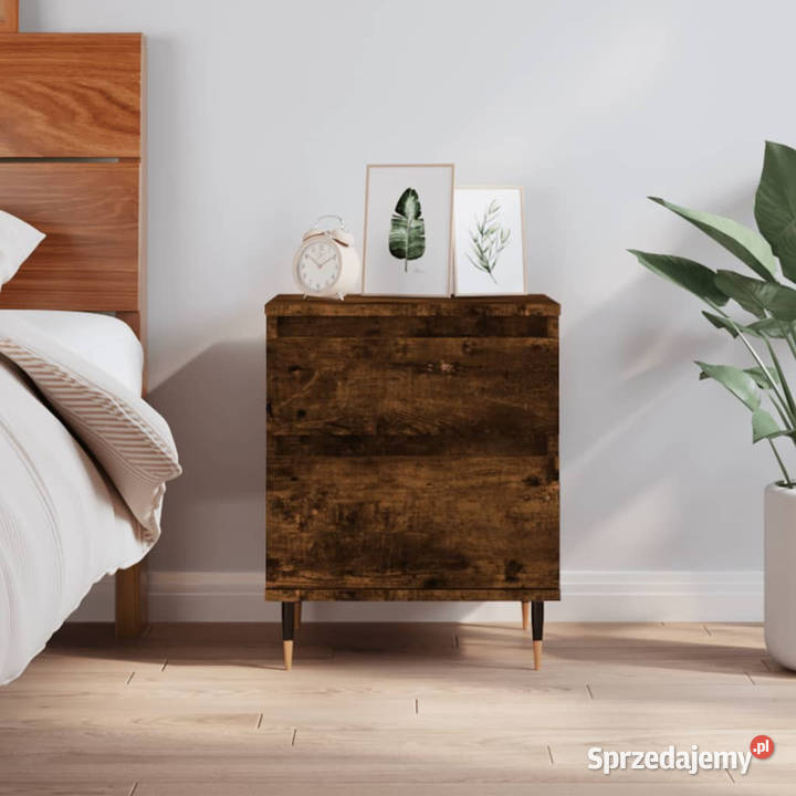 Szafka nocna przydymiony dąb 40x35x50 WM830662 mazowieckie sprzedam