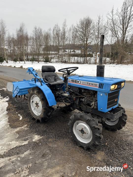 Japoński traktorek iseki tx 1410 4x4 Dobczyce