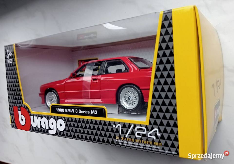 Bburago BMW M3 skala 124 nowe Jaworzno