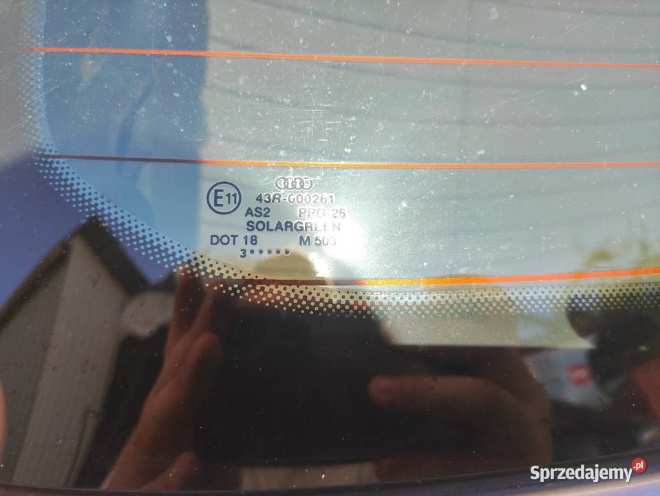 Klapa tylna audi a4 b6 kombi przyciemnianą szyba Świnoujście