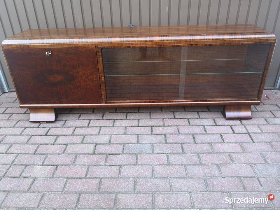 Komoda ARTDECO RTV Niska Orzech 193 Zgrabna sprzedam