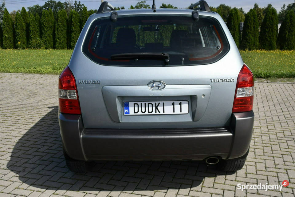 Hyundai Tucson 20 Benz 2006 przyciemniane szyby Kutno