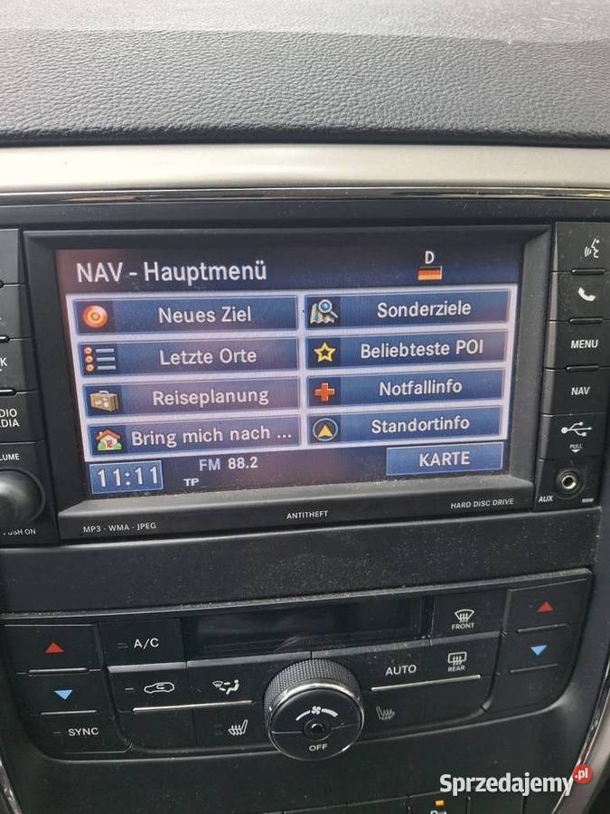 Radio nawigacja jeep Grand Cherokee wk2 2012r Nawigacje fabryczne Wola Jachowa sprzedam