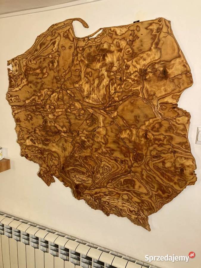 Mapa Polski 3d Kraków sprzedam