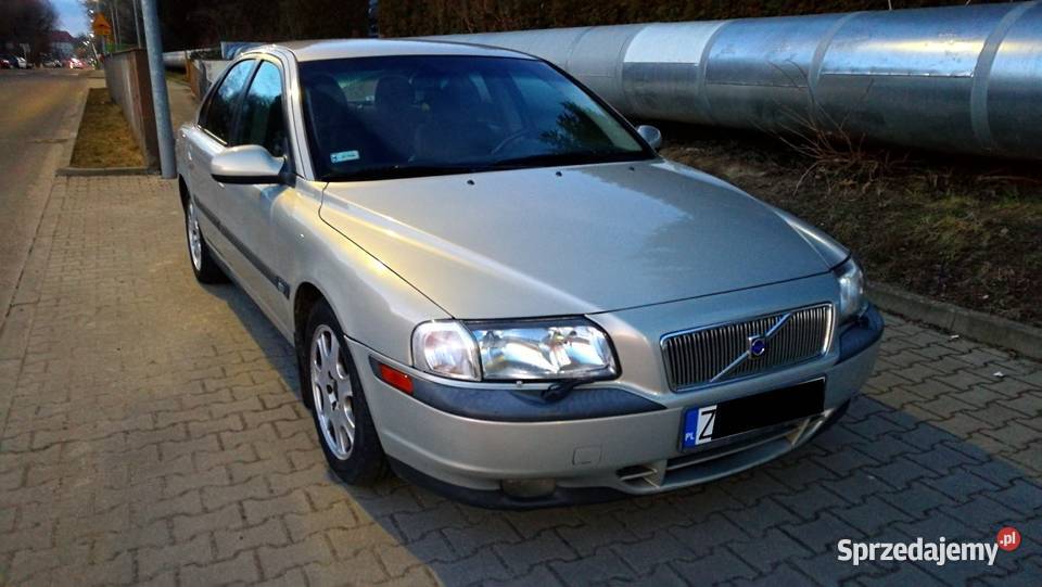 Volvo S 80 sedan 25 Diesel Garażowany przebieg 2461cm3 zachodniopomorskie Szczecin