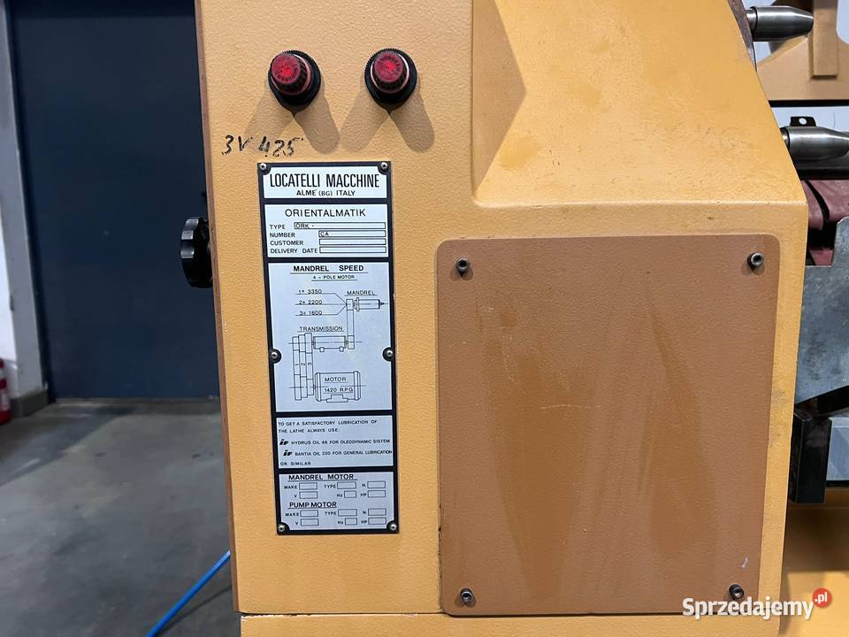 Szlifierka do elementów toczonych Locatelli Juszczyn