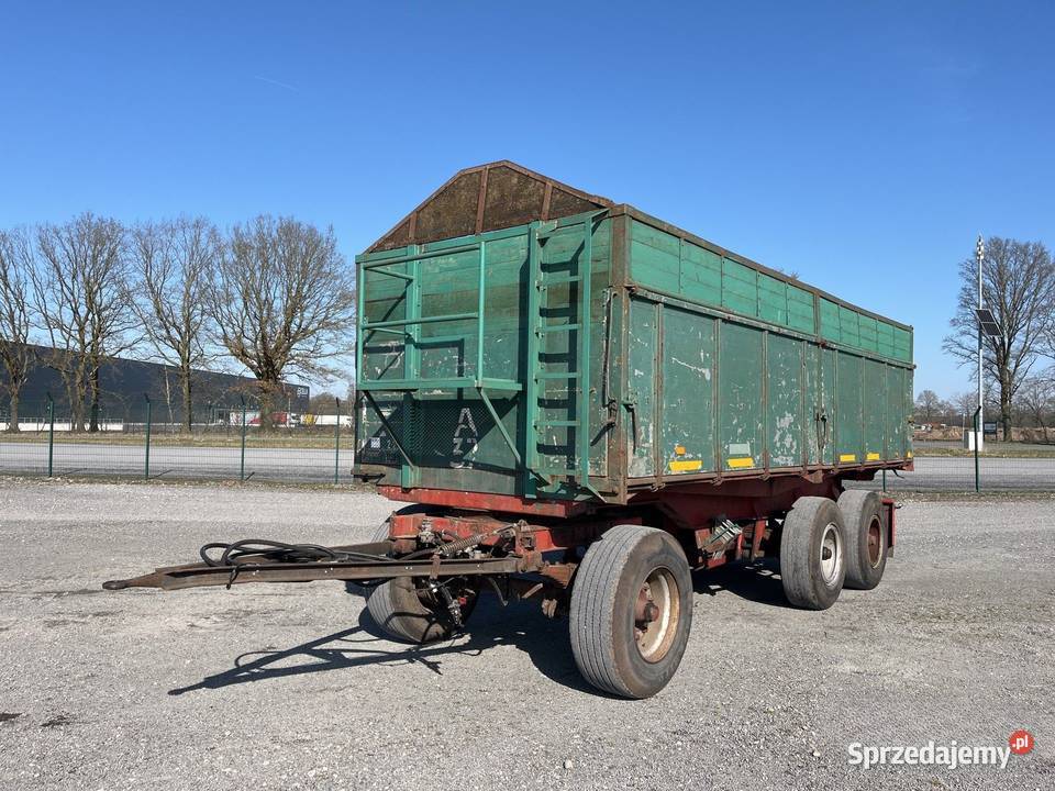 Przyczepa z wywrotem bocznym Kempf HKD16 TriA 3 lubelskie Łomazy