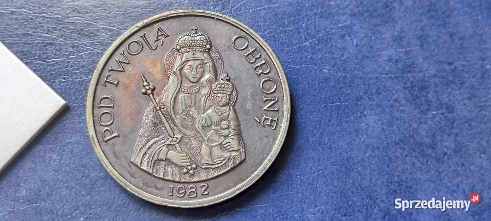 Stare monety Medal Pod Twoją Obronę 1982 Polska