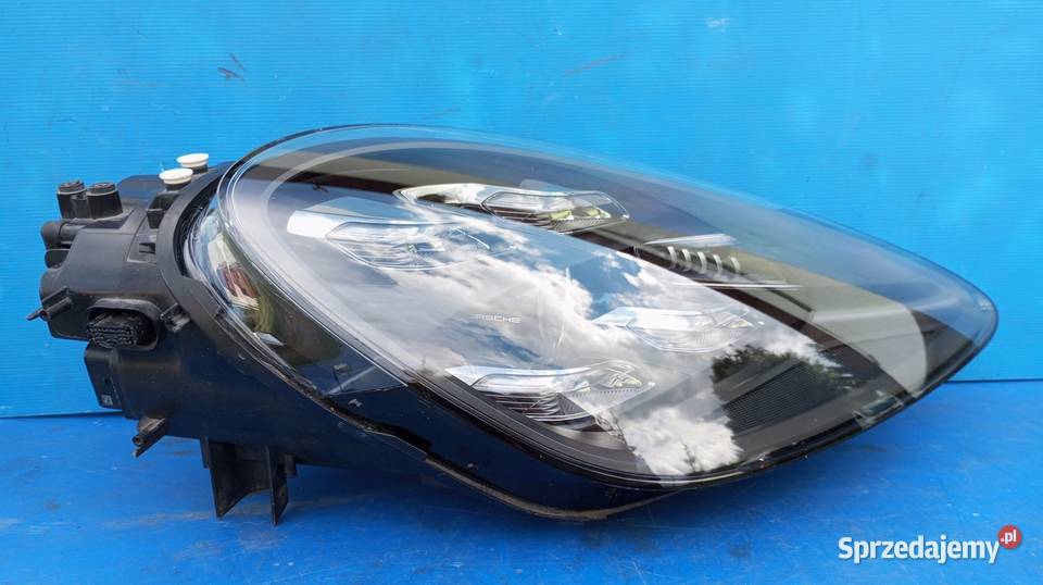 LAMPA PRAWY PRZÓD EU 9Y0941036J FULL LED PORSCHE Oświetlenie Nowy Tomyśl