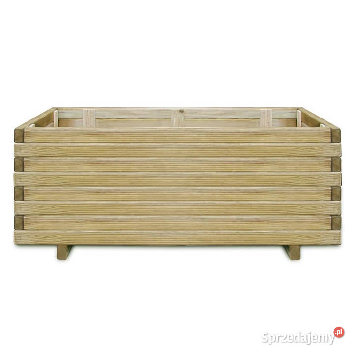 Podwyższona donica 100 x 50 x 40 prostokątna Warszawa