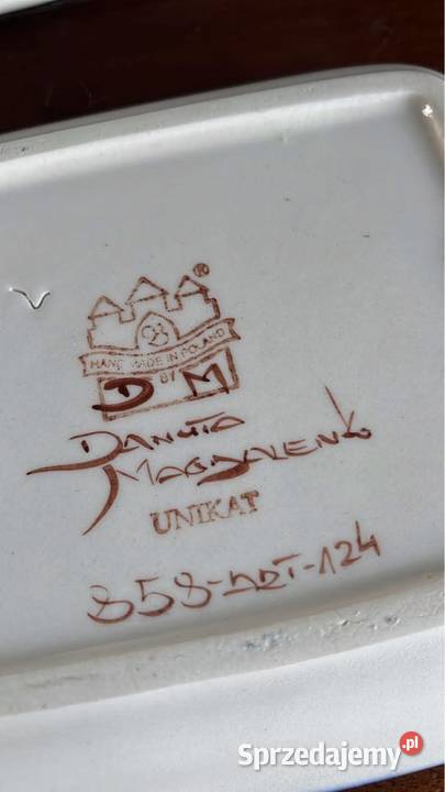 Maselniczka Bolesławiec Ręcznie malowana Hand Gdańsk sprzedam