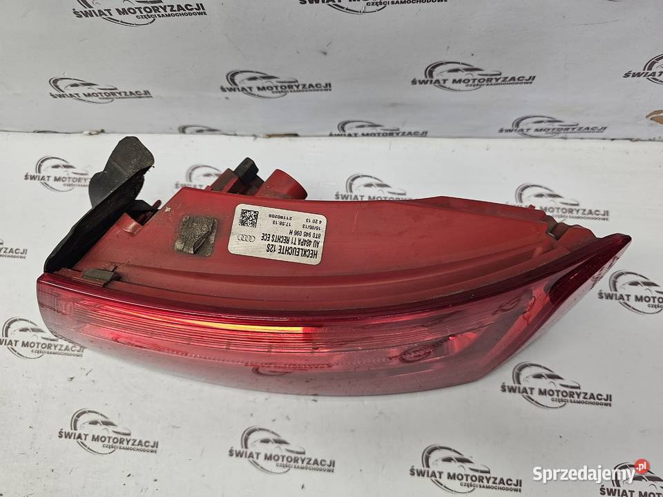 AUDI A5 I 8T LIFT 13r lampa prawa tył LED Lampy tylne Motoryzacja