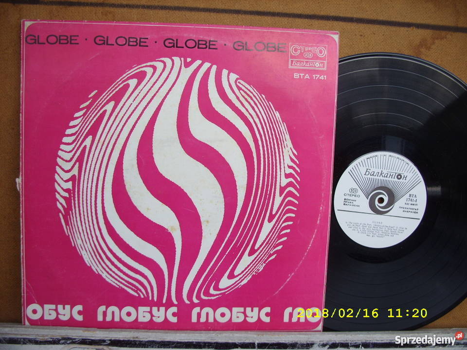 Skladanka LP GLOBE GLOBE płyta winylowa dolnośląskie Wołów