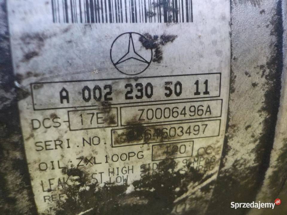 MERCEDES W204 22 CDI 10r 170 651911 sprezarka osobowe Suków