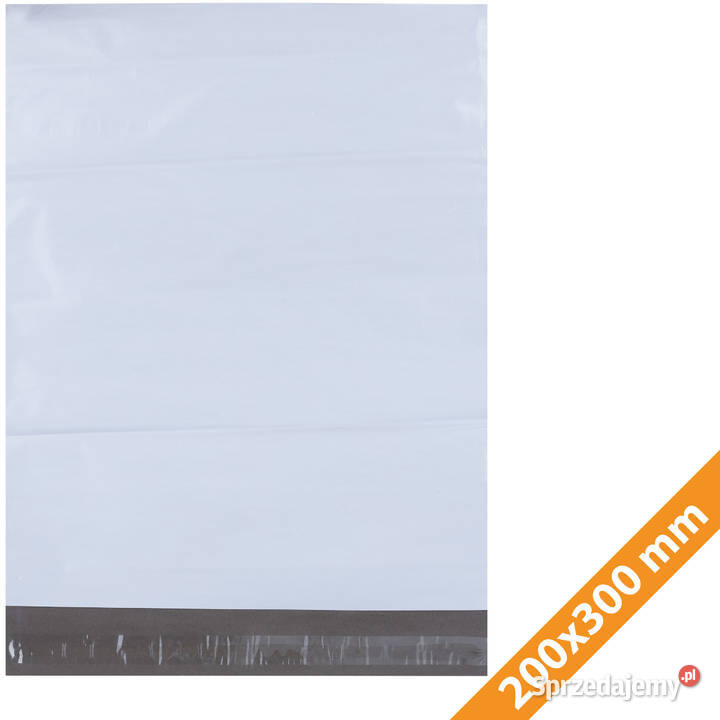 Foliopaki Białe 200 x 300 mm 100 Sztuk LDPE Produkcja Ludźmierz sprzedam