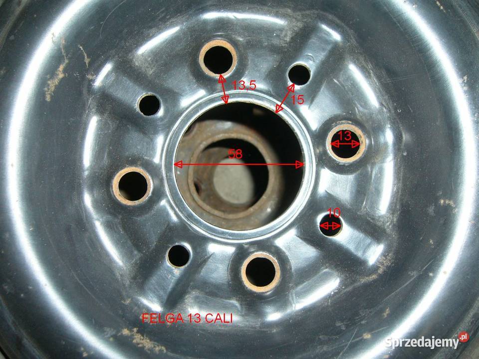 Felga stalowa 13 5Jx13AH2 Warszawa