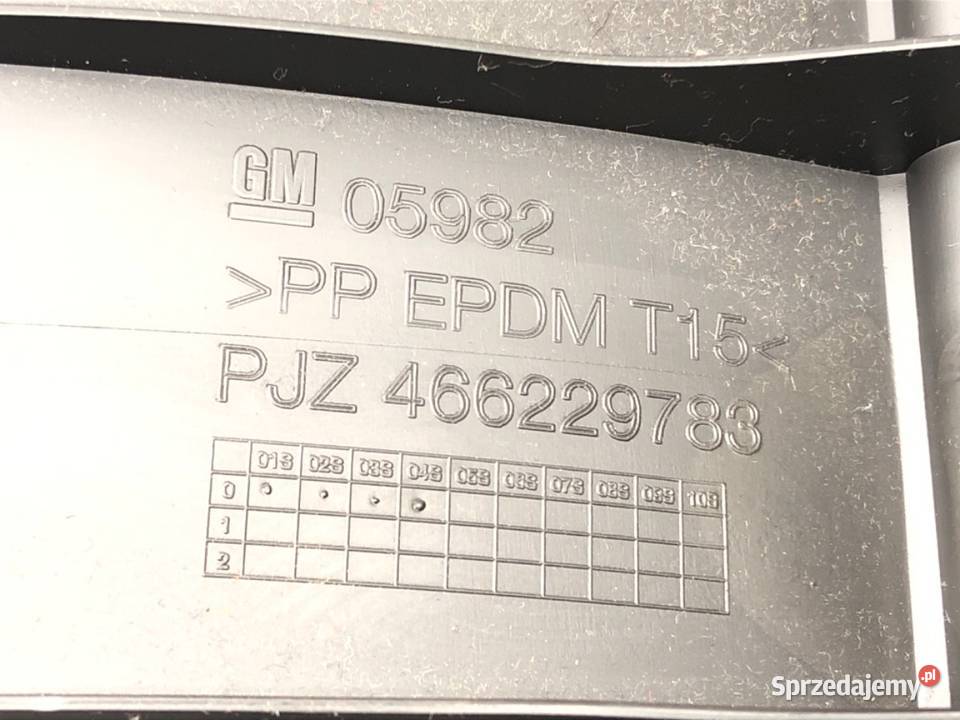 BOCZEK DRZWI PRAWY PRZÓD OPEL MERIVA B Minivan osobowe Części samochodowe sprzedam