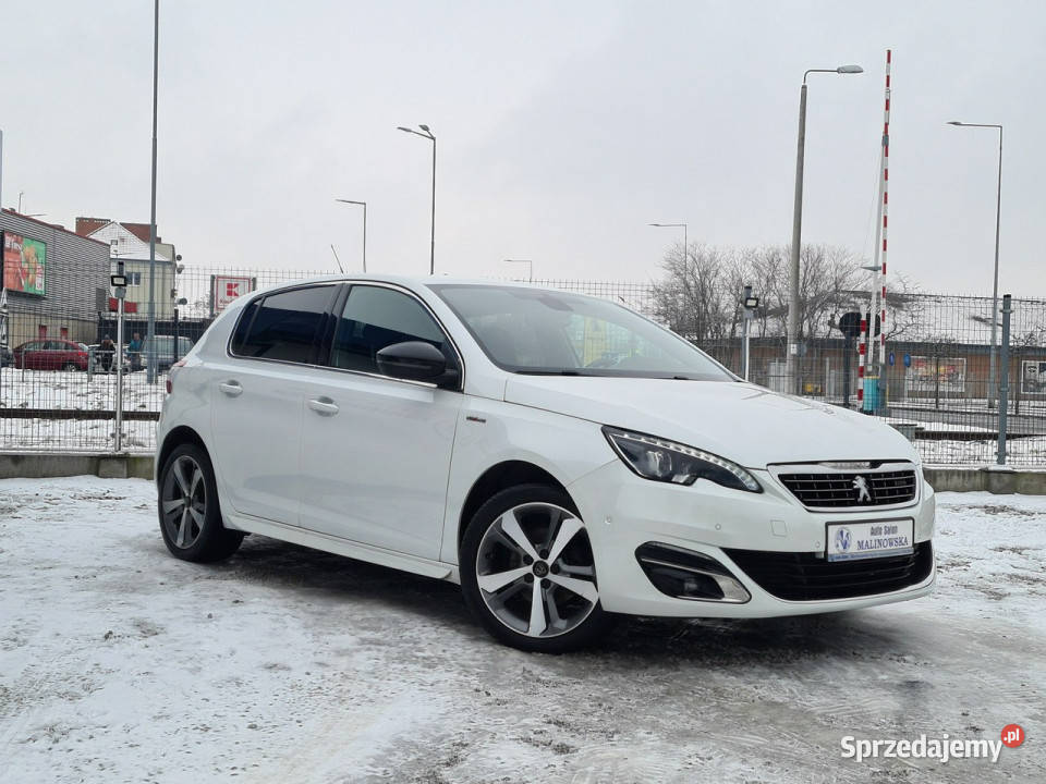 Peugeot 308 GTLine Naci 2xPDC Full Led Półskóry Wągrowiec