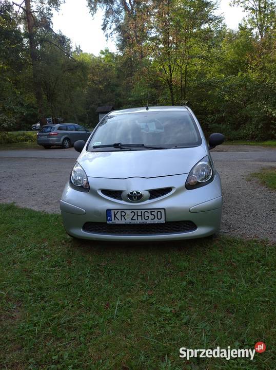 Toyota Aygo lpg gaz klimatyzacja nieuszkodzony małopolskie Nowy Sącz sprzedam