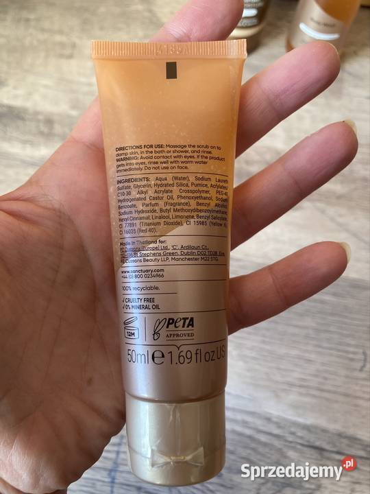 Zestaw kosmetyków sanctuary spa mazowieckie Warszawa