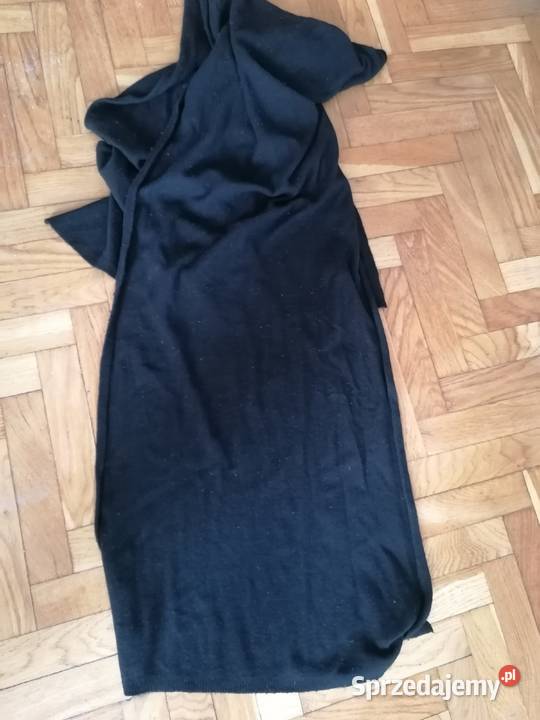 Szalik czarny firma Cashmere Gdańsk sprzedam