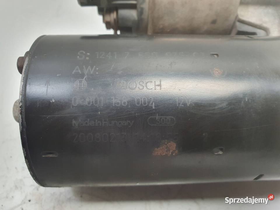 BMW E87 E90 20 i ROZRUSZNIK bosch 0001138002