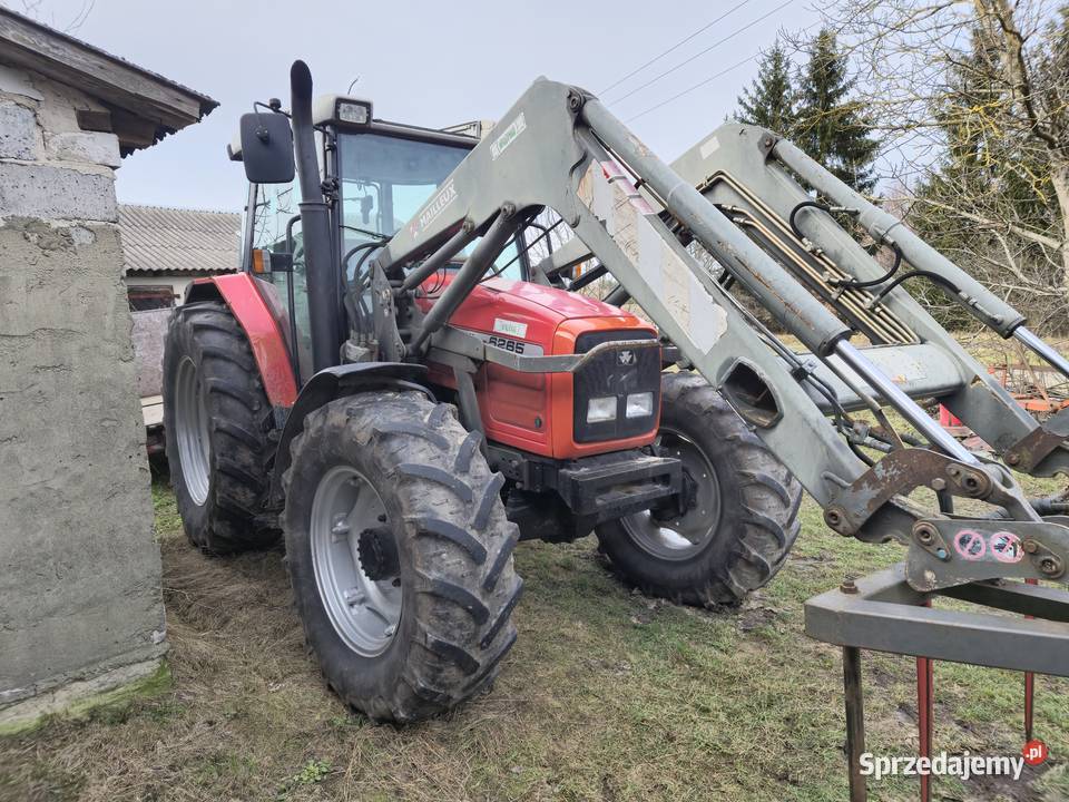 Massey ferguson 6265 mf tur ładowacz mx 120 Dubienka