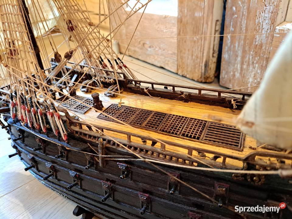 Wielki model żaglowca Modelarstwo mazowieckie Warszawa