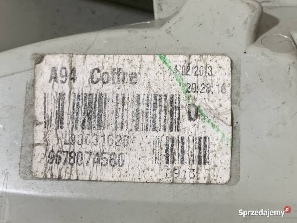 Lampa prawy tył Peugeot 2008 I Europa 9678074580 małopolskie