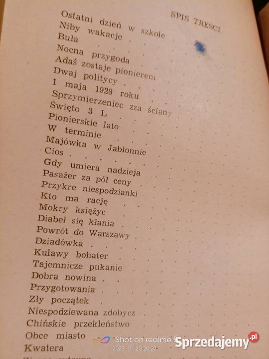 Mały chłopiec na wielkiej drodze książki Warszawa