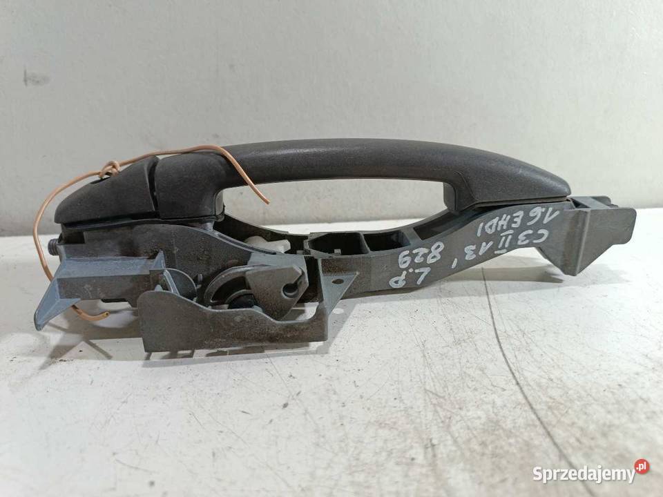 KLAMKA DRZWI LEWY PRZÓD CITROEN C3 II osobowe wielkopolskie