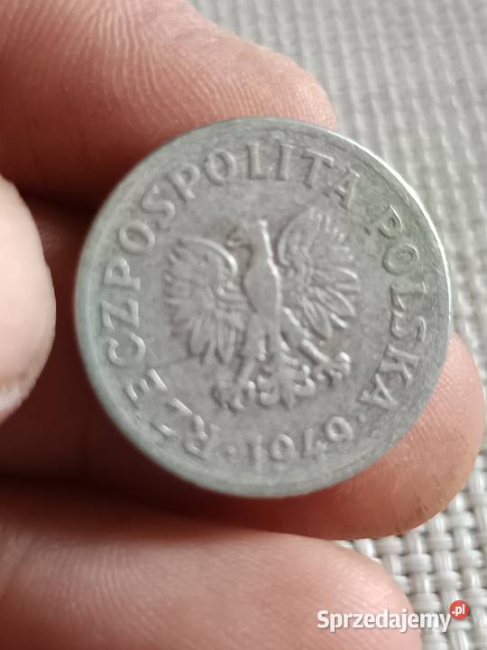 Sprzedam monete 50 gr 1949 r ttttt Numizmatyka Chełm