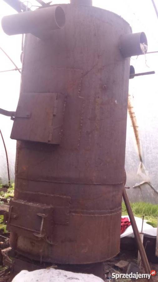 Piec do tunelu na opał stały