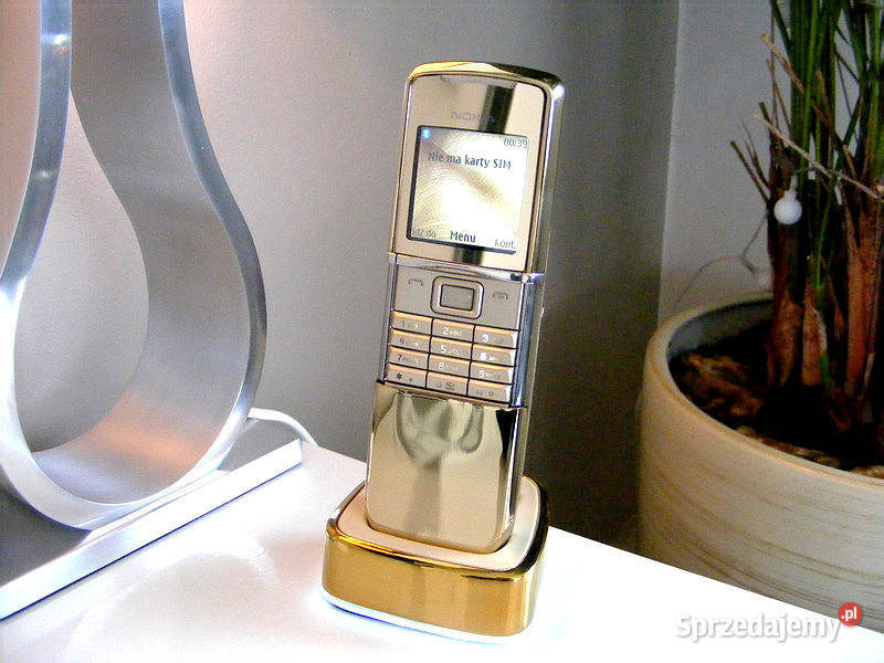 Telefon Nokia 8800 Sirocco Gold 18k ochrona łódzkie Zgierz