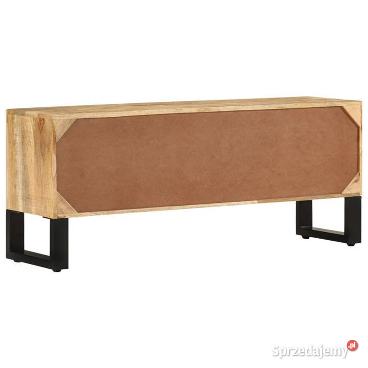 Szafka pod telewizor 110x30x45 surowe drewno RTV