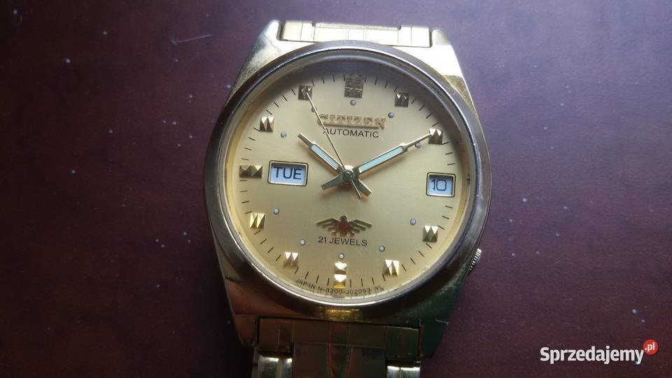 CITIZEN Automatic N8200 21 Jewels Męskie dolnośląskie