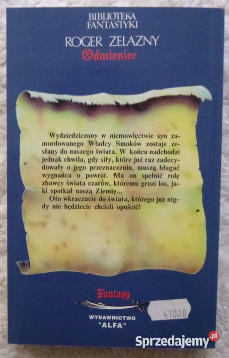 Światy czarnoksiężnika t 12 Roger Zelazny Warszawa sprzedam