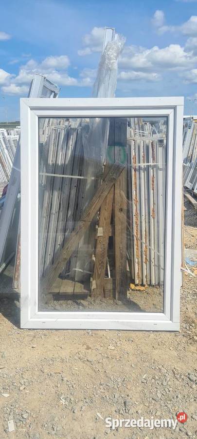 OKNA KacprzaK OKNO PCV 122x175 Używane Okna ścienne