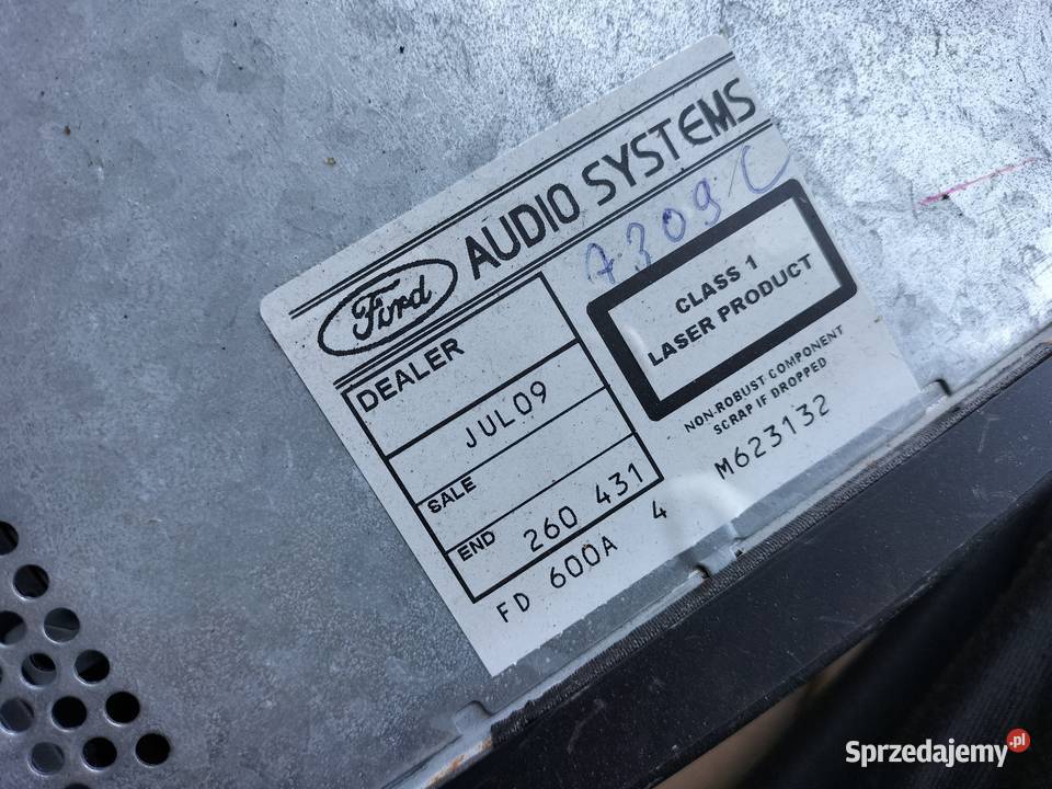 FORD MONDEO MK2 MK3 RADIO SAMOCHODOWE