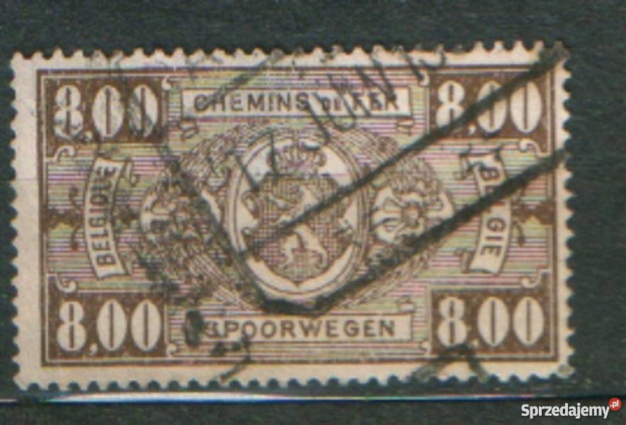 Zn Belgia Dopłata Mi 164 kas 1927 Filatelistyka