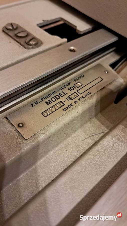 Maszyna do Pisania Predom Łucznik PRL Vintage Świecie