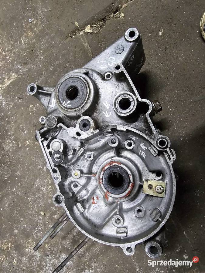 Yamaha DT 50 MX kartery karter lewy prawy dt50mx Kartery Części i akcesoria motocyklowe Jelenia Góra