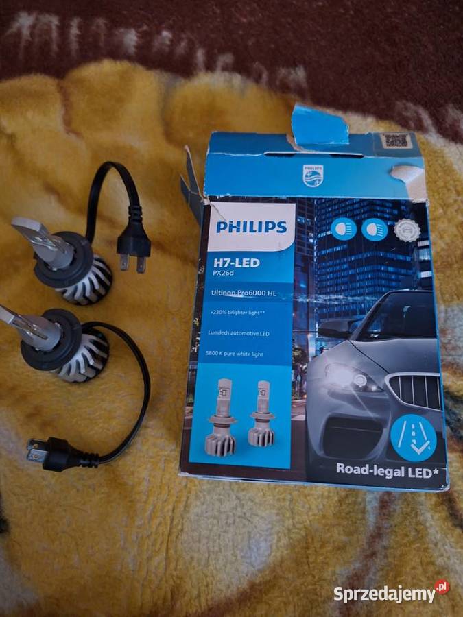 Żarówki samochodowe H7 Led Philips 0KM sprzedam
