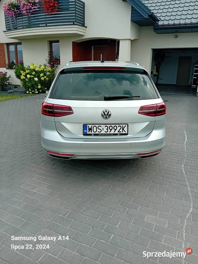 Sprzedam vw passat b8 240 4motion mazowieckie Myszyniec