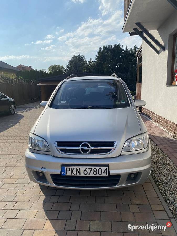 Opel Zafira 18 Benzyna LPG 7osobowy Manual 320 Mąkolno