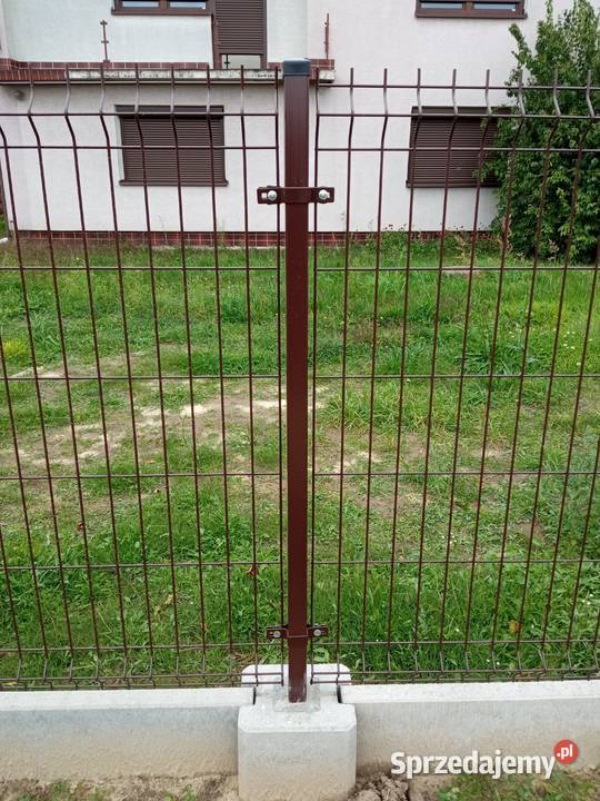 Murki podmurówki gładkie 55x25x238 Ogrodzenia i bramy Stalowa Wola