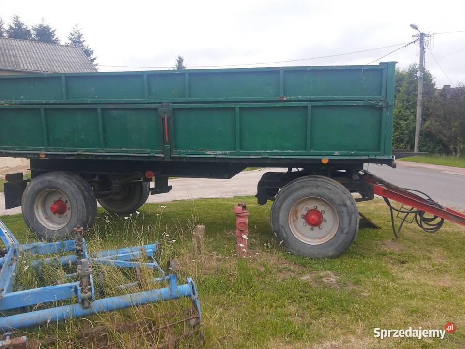 Przyczepa hl 8 Przyczepy rolnicze Łęczna