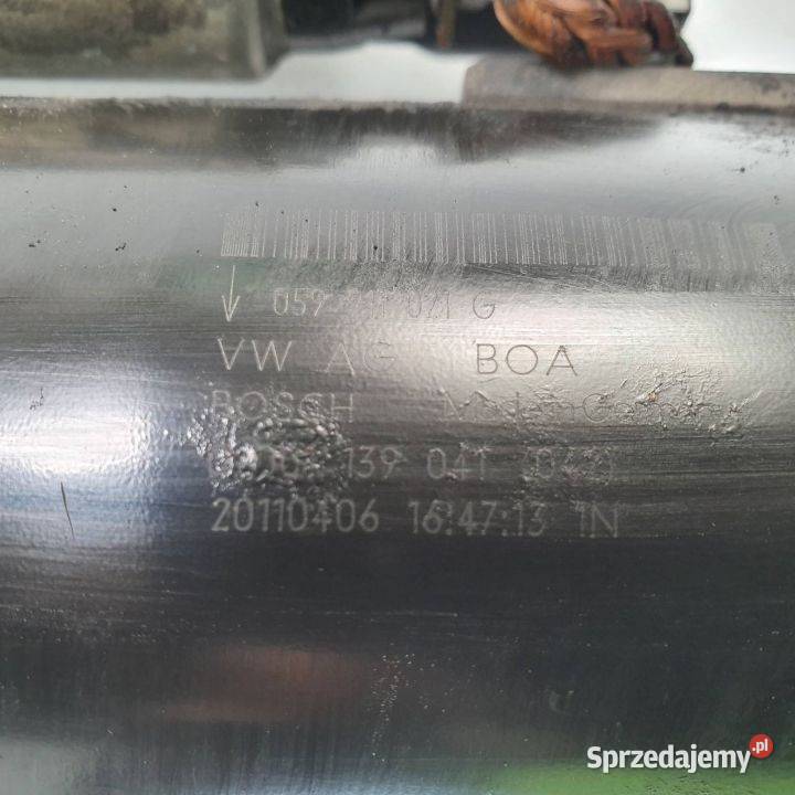 ROZRUSZNIK AUDI A6 C7 059911021G Pozostałe Lipno