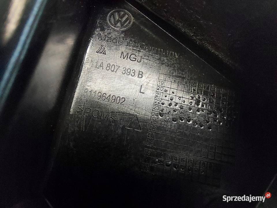 VW ID4 11A 2024r SUV 5D ŚLIZG MOCOWANIE ZDERZAKA