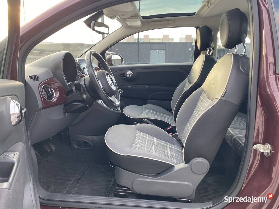 Fiat 500 2017 pierwszego właściciela immobilizer mazowieckie Warszawa sprzedam